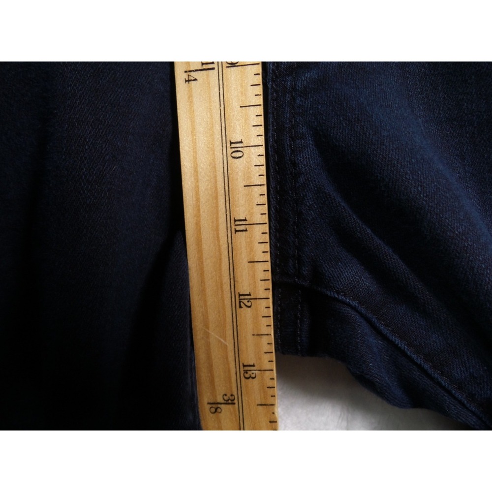 Fidelity‎ Jeans Mens Size 38 Blue Denim Torino Mid Rise Dark Wash Stretch - Picture 10 of 16